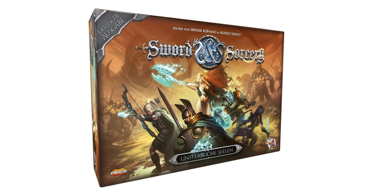 Asmodee Sword & Sorcery: Unsterbliche Seelen, Brettspiel(Grundspiel)