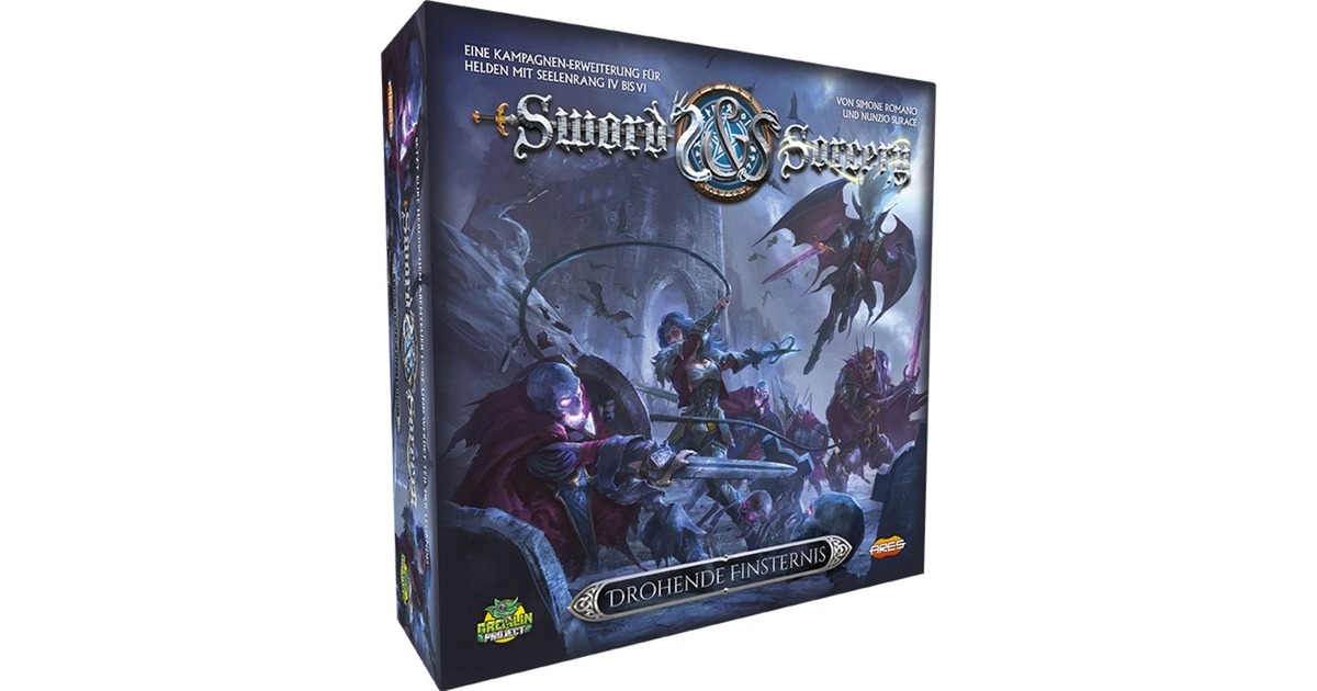 Asmodee Sword & Sorcery - Drohende Finsternis, Brettspiel(Erweiterung)