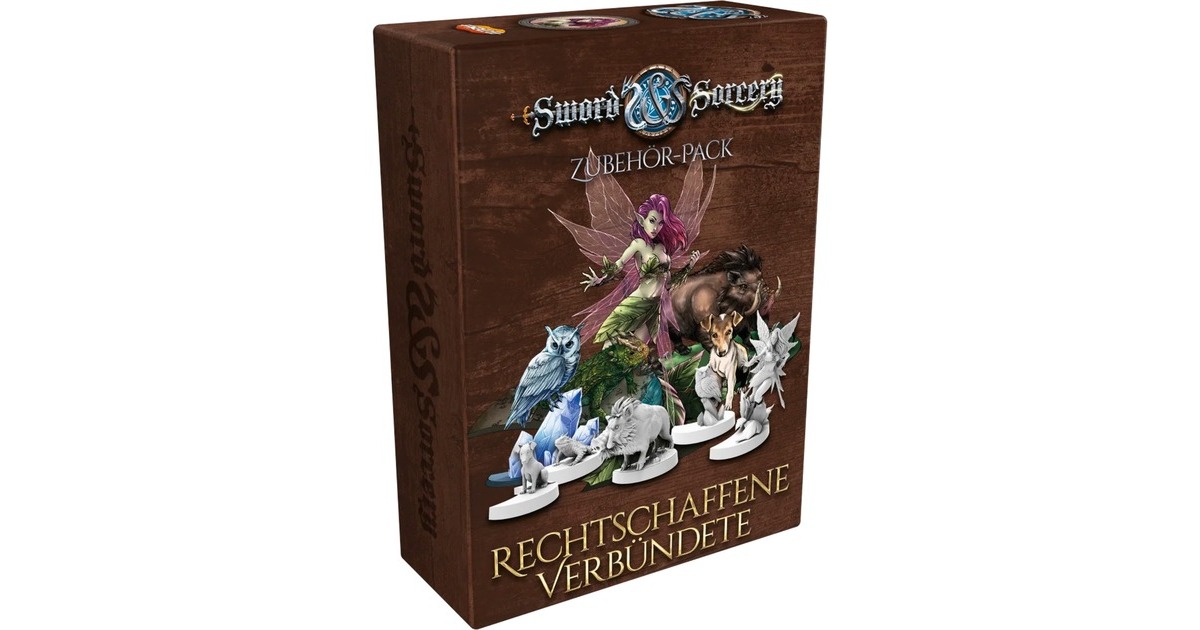 Asmodee Sword & Sorcery - Rechtschaffene Verbündete, Brettspiel(Erweiterung)