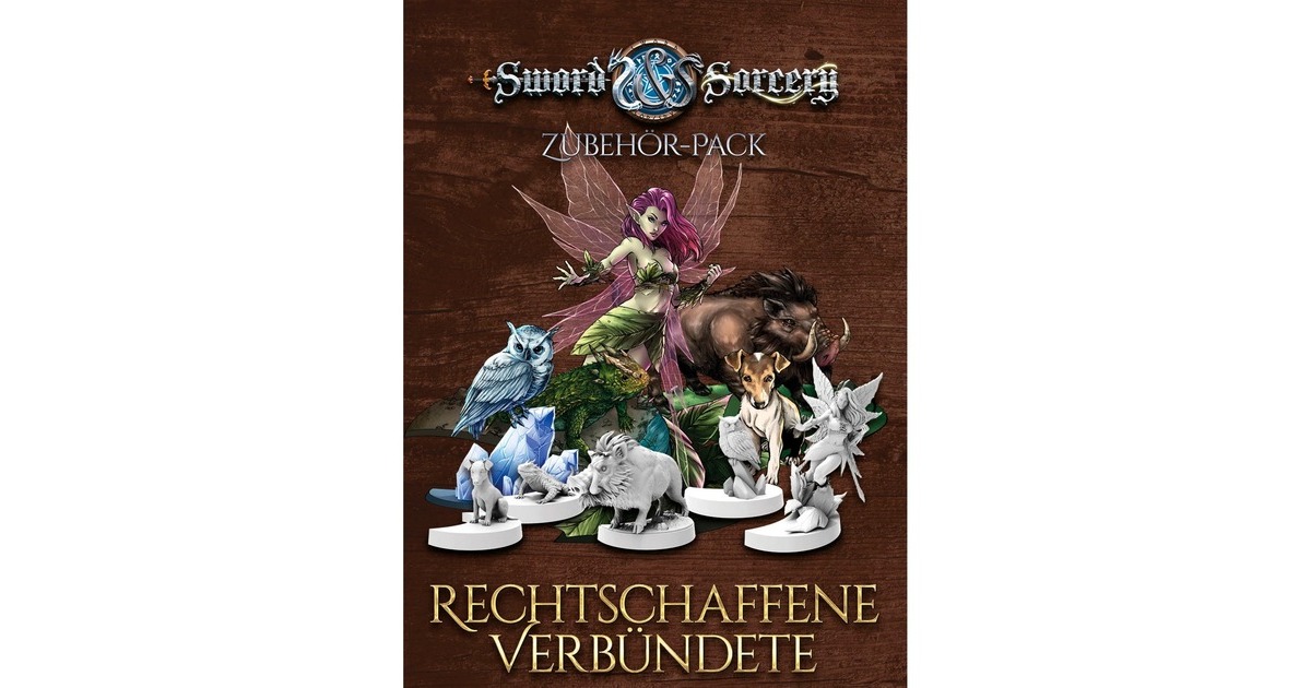 Asmodee Sword & Sorcery - Rechtschaffene Verbündete, Brettspiel(Erweiterung)
