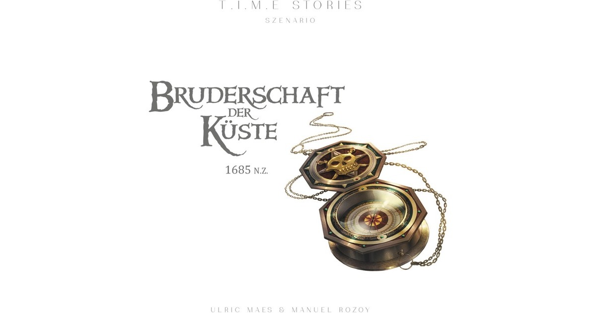 Asmodee T.I.M.E Stories - Die Bruderschaft der Küste, Brettspiel(7. Erweiterung)