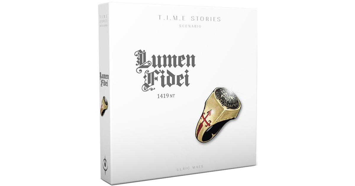 Asmodee T.I.M.E Stories - Lumen Fidei, Brettspiel(5. Erweiterung)