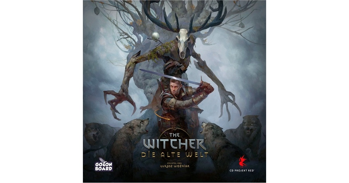 Asmodee The Witcher: Die alte Welt, Brettspiel
