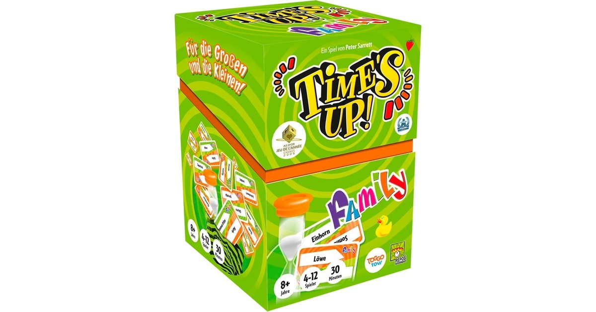 Asmodee Time's Up! Family, Quizspiel