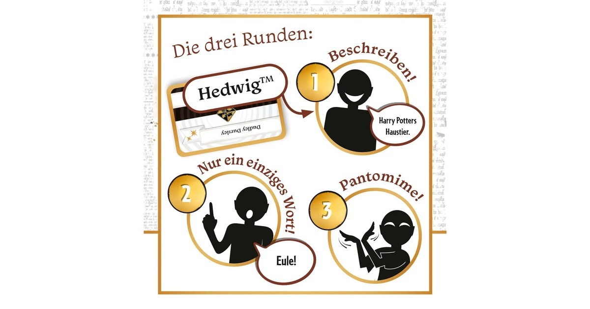 Asmodee Time's Up! Harry Potter, Quizspiel