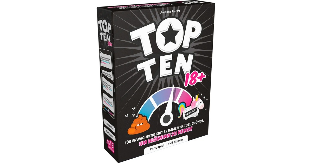 Asmodee Top Ten 18+, Partyspiel