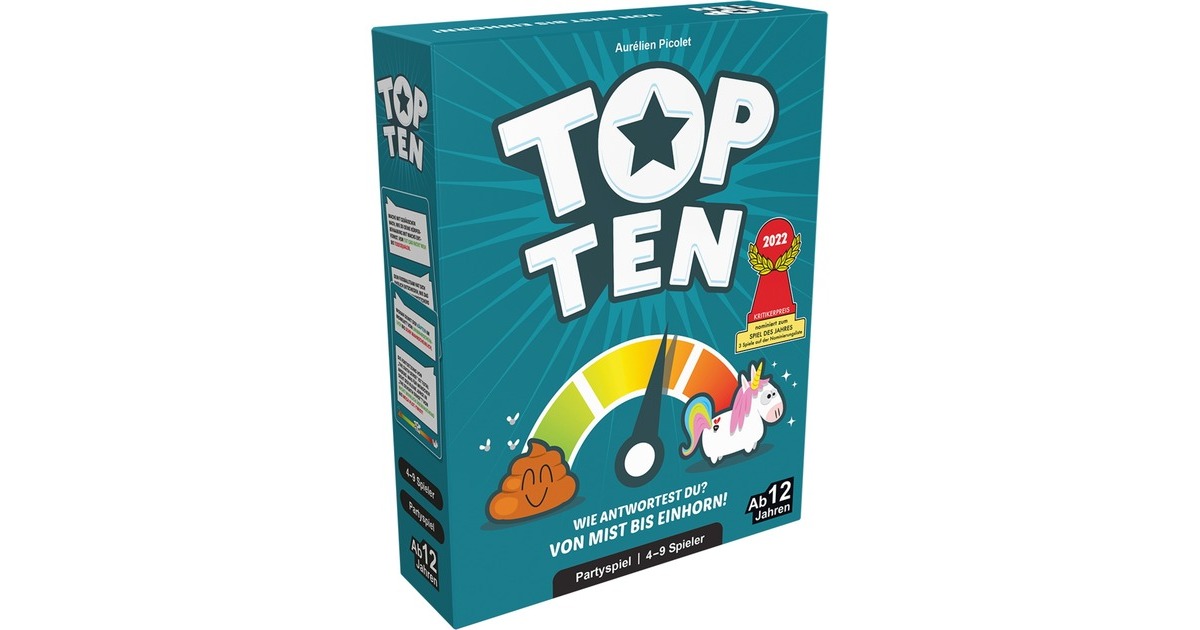 Asmodee Top Ten, Partyspiel