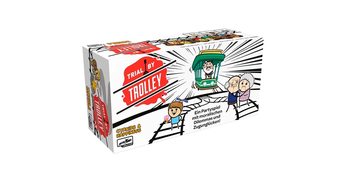 Asmodee Trial by Trolley, Partyspiel