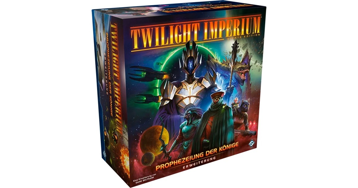 Asmodee Twilight Imperium 4.Edition - Prophezeiung der Könige, Brettspiel(Erweiterung)