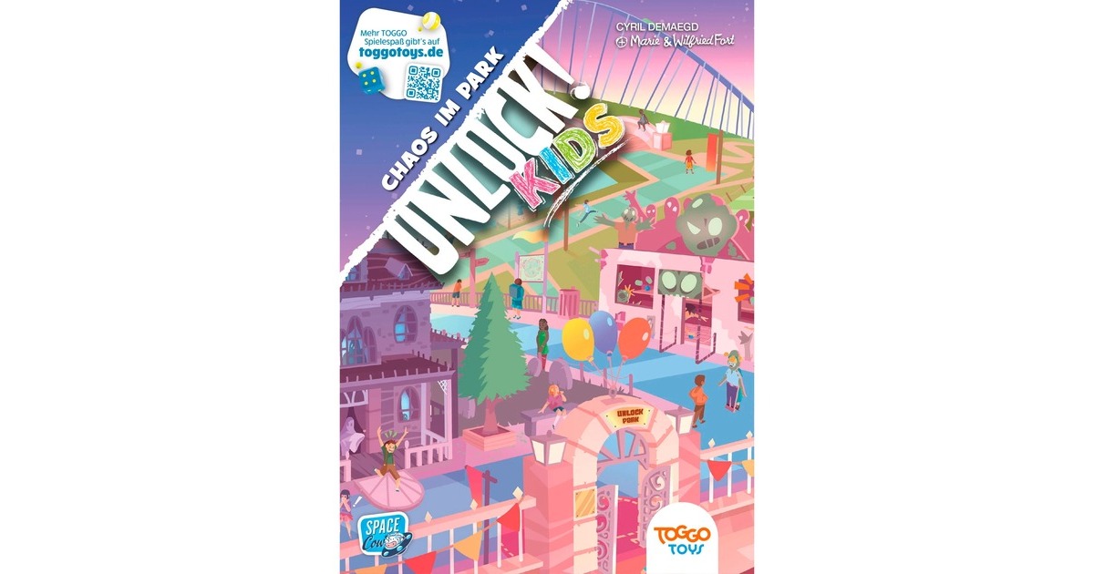 Asmodee Unlock! Kids - Chaos im Park, Kartenspiel
