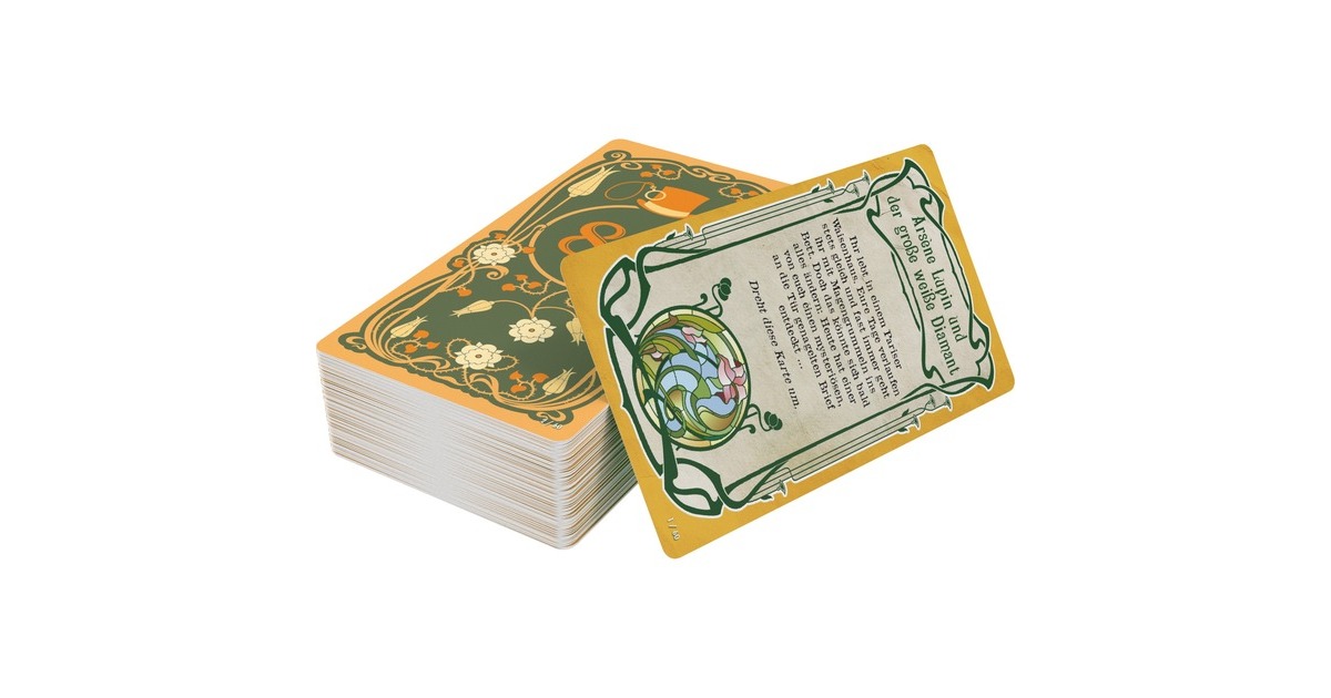 Asmodee Unlock! - Arsène Lupin und der große weiße Diamant, Partyspiel