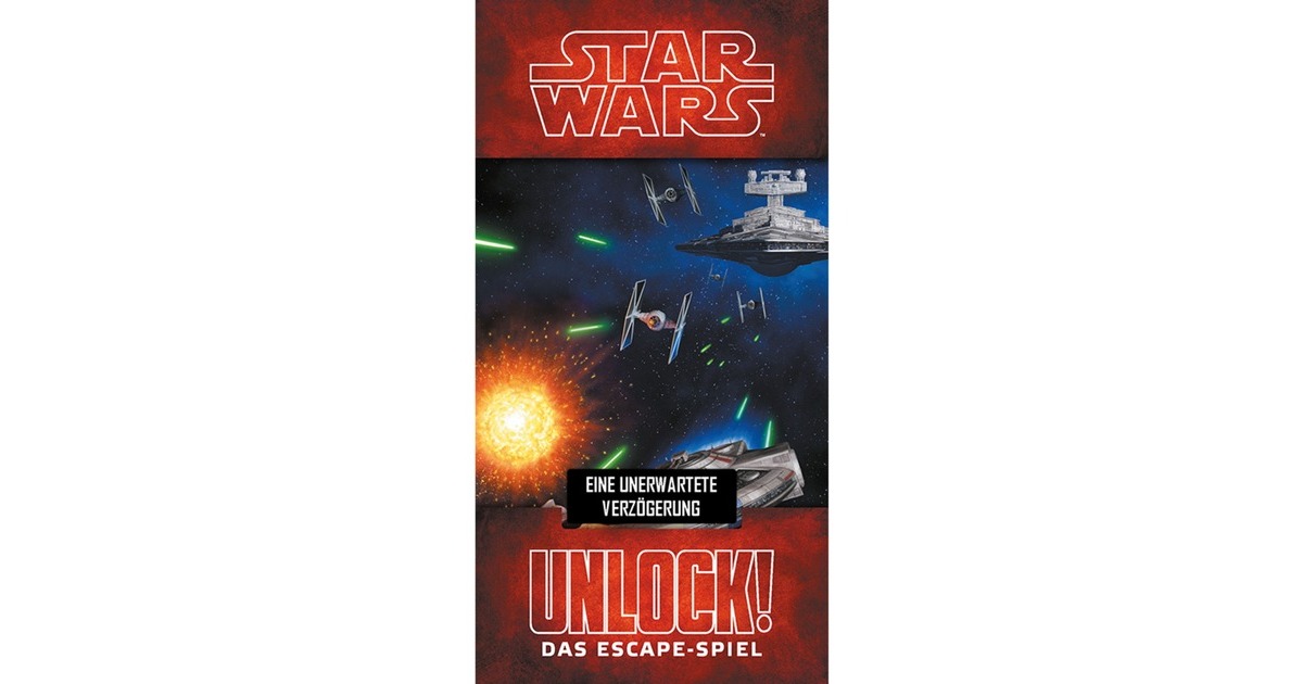 Asmodee Unlock! - Eine unerwartete Verzögerung, Partyspiel