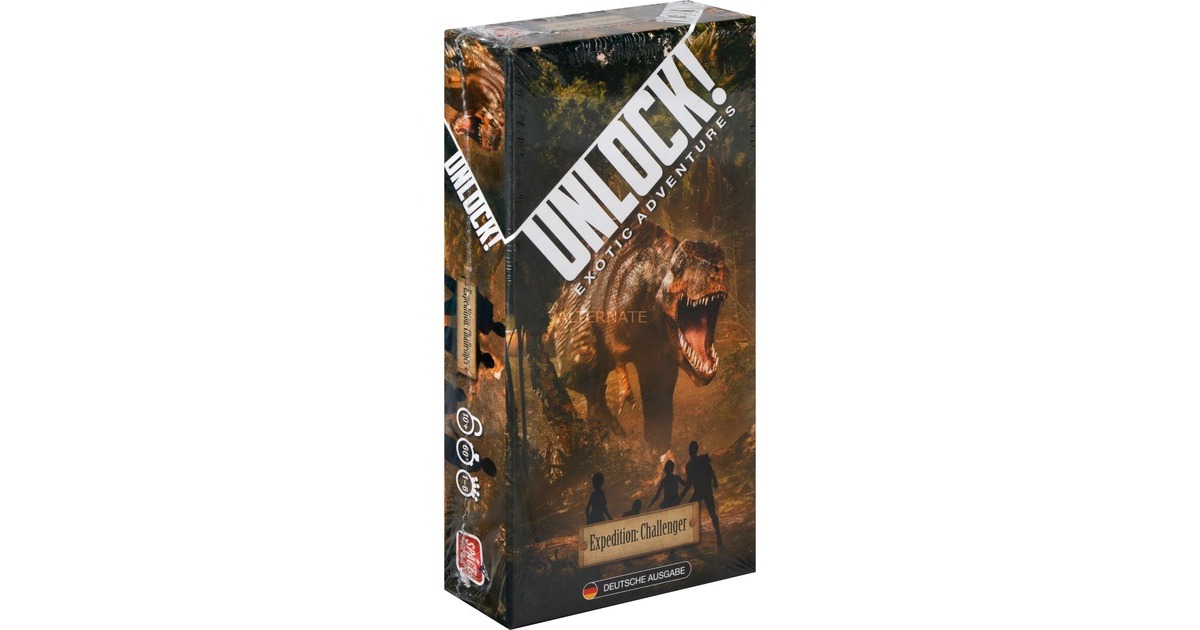Asmodee Unlock! - Expedition: Challenger, Partyspiel(Box 4C)