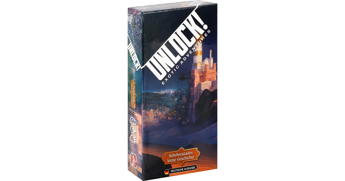 Asmodee Unlock! - Scheherazades letzte Geschichte, Partyspiel(Box 4B)