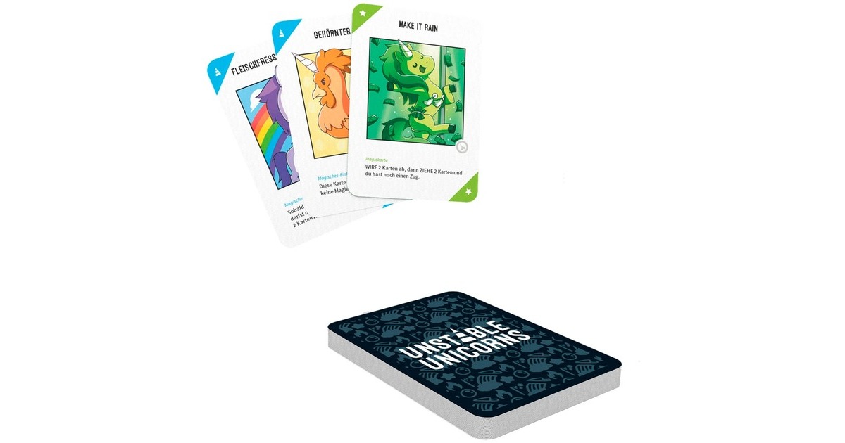 Asmodee Unstable Unicorns NSFW, Kartenspiel