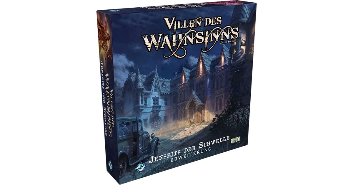 Asmodee Villen des Wahnsinns - Jenseits der Schwelle, Brettspiel(Erweiterung, 2. Edition)