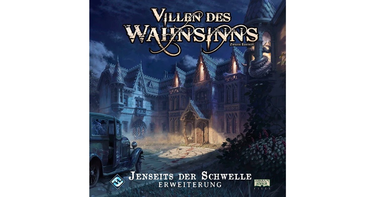 Asmodee Villen des Wahnsinns - Jenseits der Schwelle, Brettspiel(Erweiterung, 2. Edition)