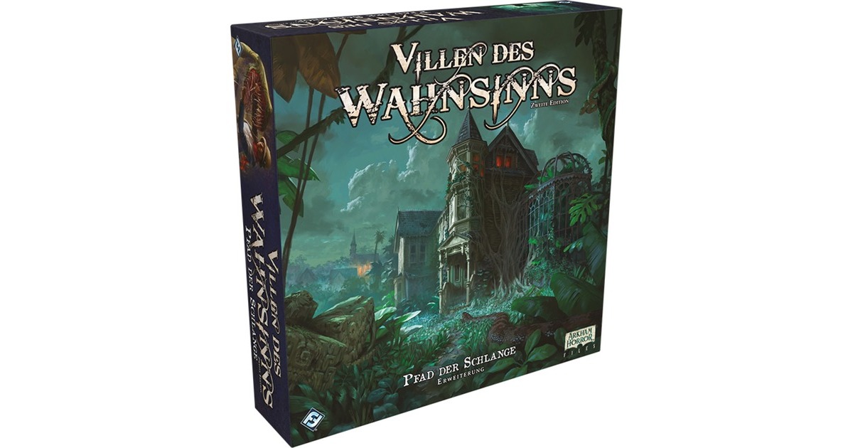 Asmodee Villen des Wahnsinns - Pfad der Schlange, Brettspiel(Erweiterung, 2. Edition)