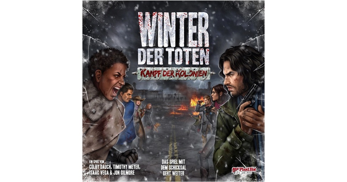 Asmodee Winter der Toten - Kampf der Kolonien, Brettspiel(Erweiterung)
