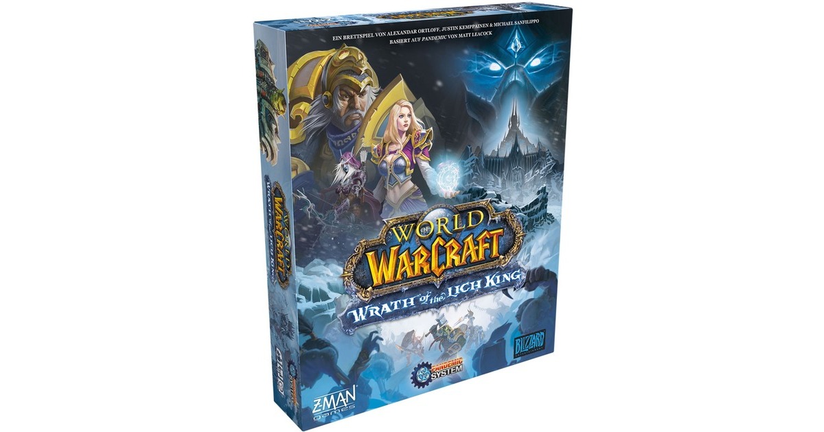 Asmodee World of Warcraft: Wrath of the Lich King - Ein Brettspiel mit dem Pandemic-System