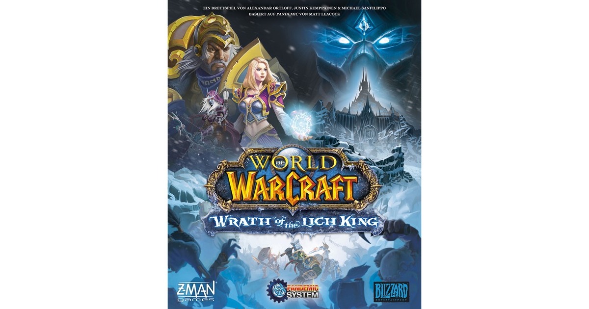 Asmodee World of Warcraft: Wrath of the Lich King - Ein Brettspiel mit dem Pandemic-System