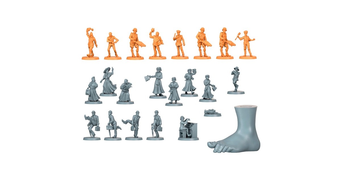 Asmodee Zombicide 2. Edition - Monty Python's Flying Circus, Brettspiel(Erweiterung)