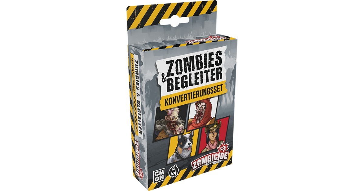 Asmodee Zombicide 2. Edition - Zombies & Begleiter, Brettspiel(Konvertierungsset)