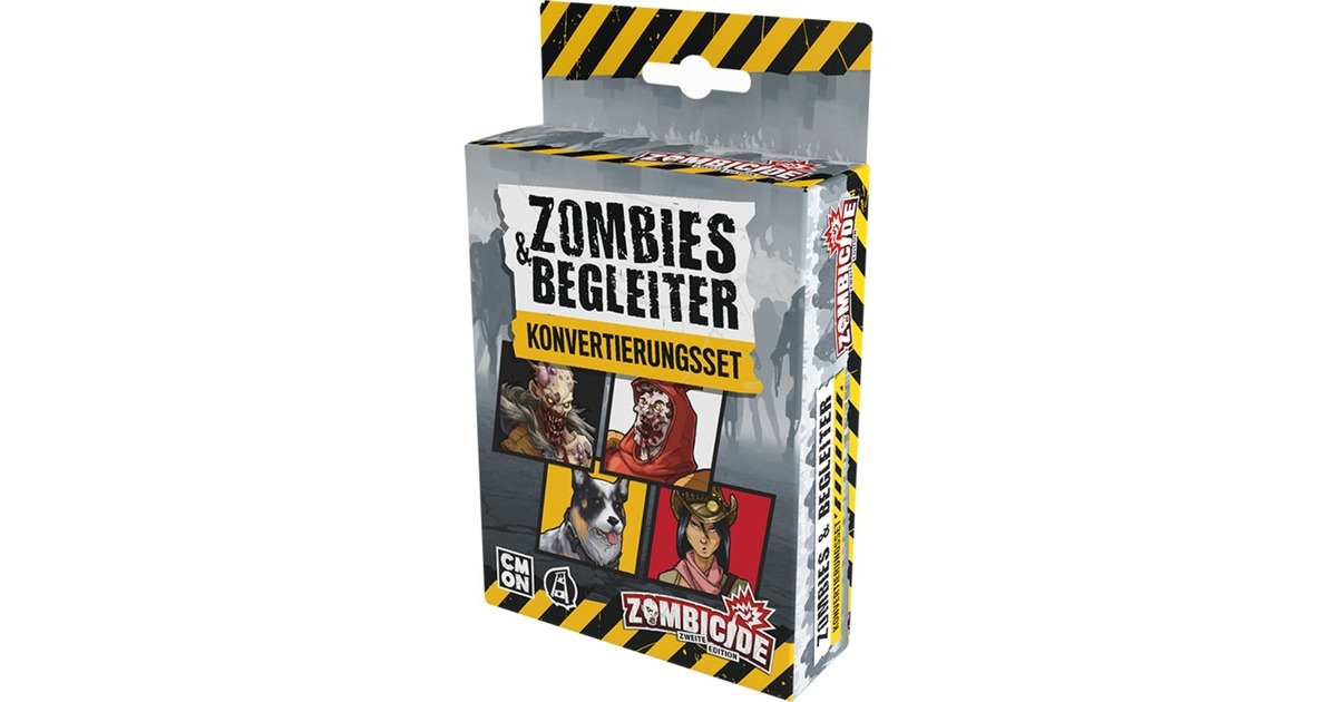 Asmodee Zombicide 2. Edition - Zombies & Begleiter, Brettspiel(Konvertierungsset)