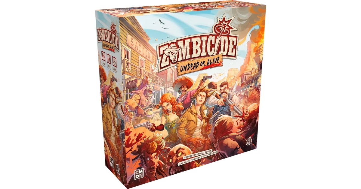 Asmodee Zombicide: Undead or Alive, Brettspiel