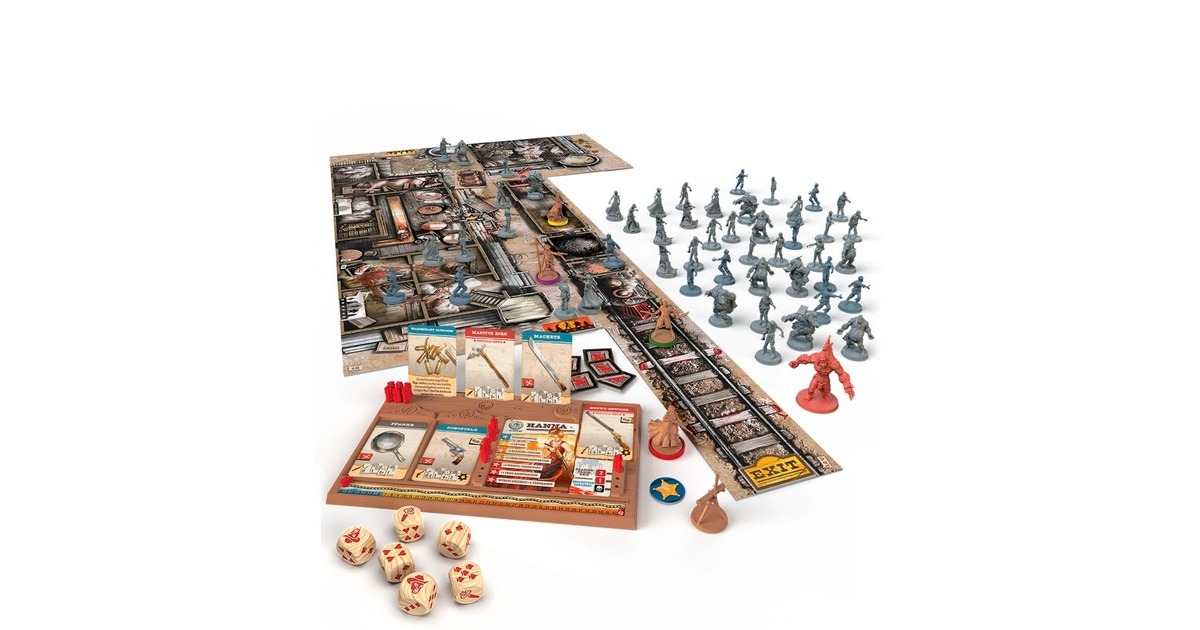 Asmodee Zombicide: Undead or Alive, Brettspiel