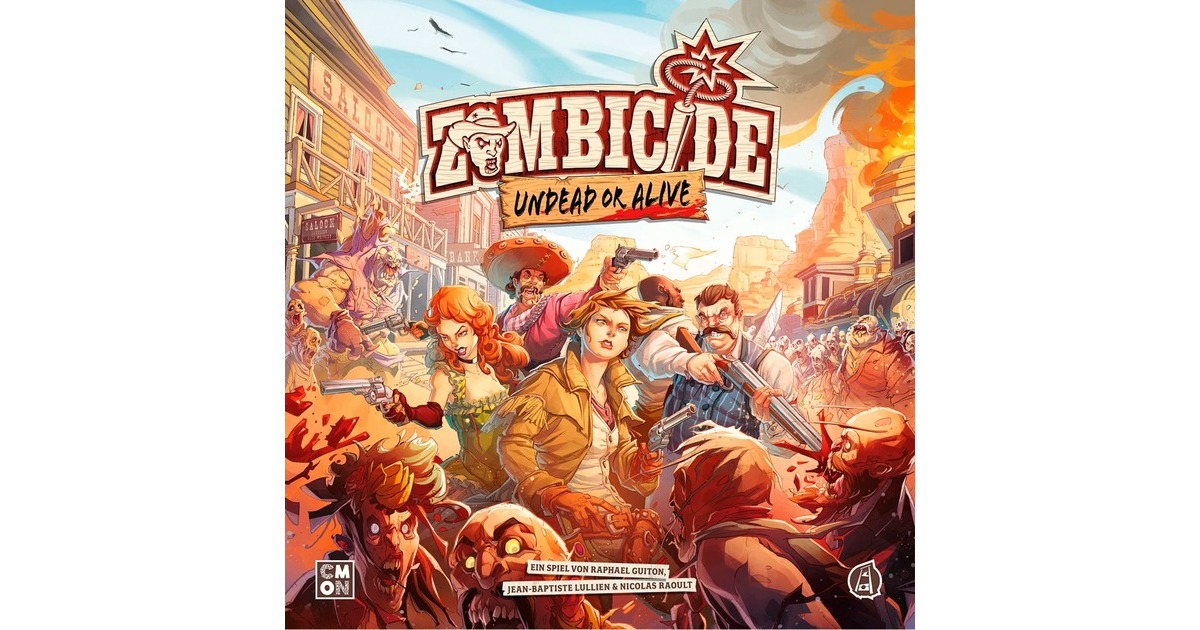 Asmodee Zombicide: Undead or Alive, Brettspiel
