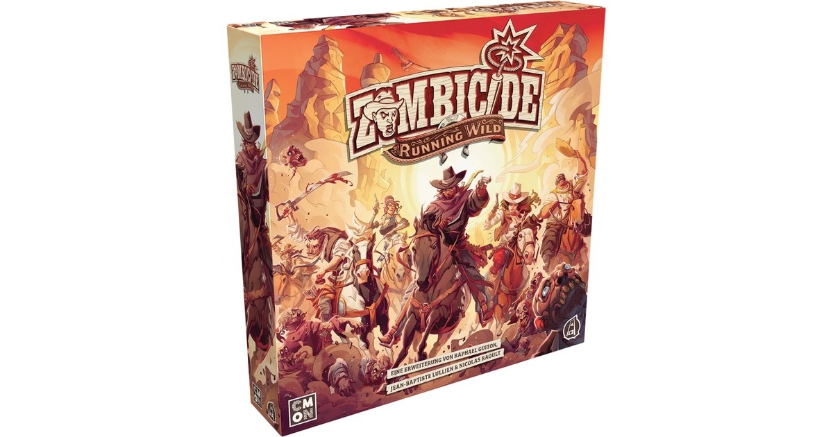 Asmodee Zombicide: Undead or Alive - Running Wild, Brettspiel(Erweiterung)