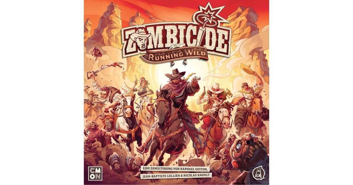 Asmodee Zombicide: Undead or Alive - Running Wild, Brettspiel(Erweiterung)