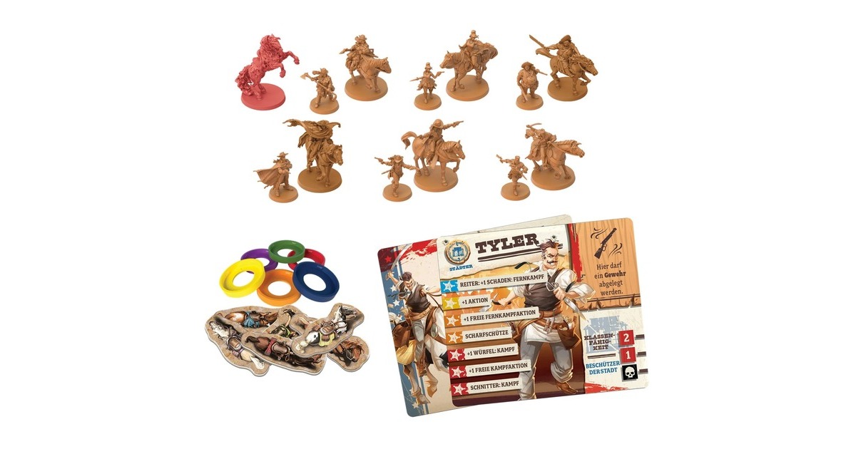 Asmodee Zombicide: Undead or Alive - Running Wild, Brettspiel(Erweiterung)