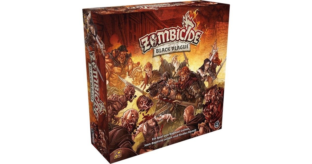 Asmodee Zombicide - Black Plague, Brettspiel