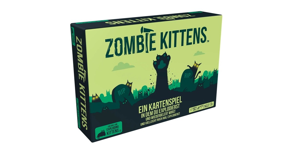 Asmodee Zombie Kittens, Kartenspiel