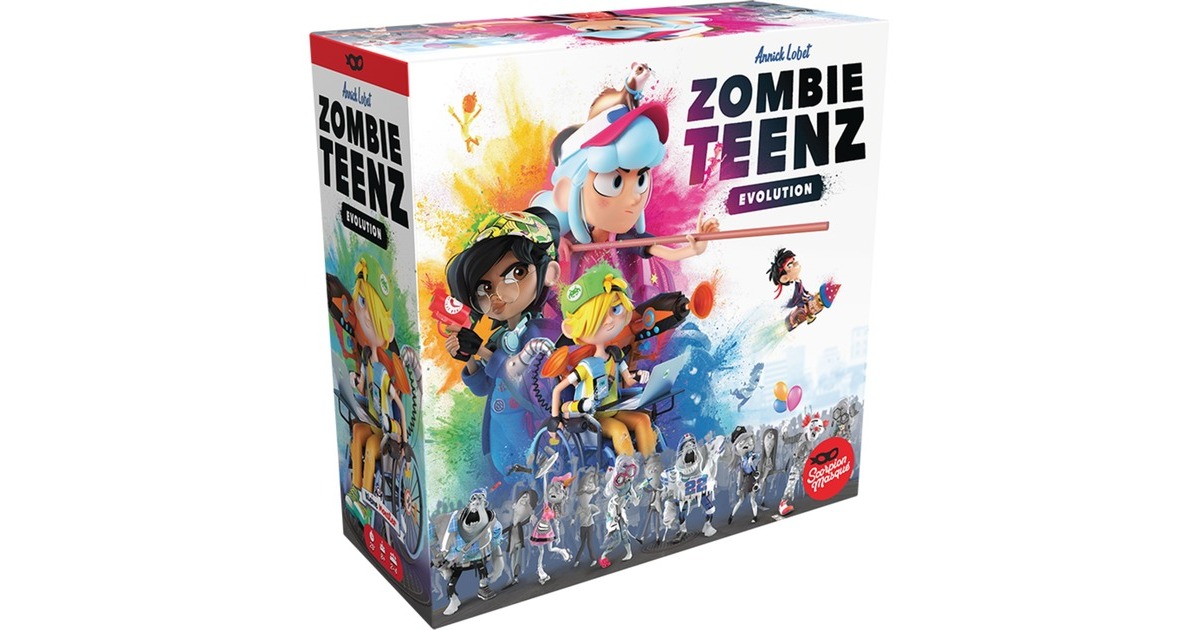 Asmodee Zombie Teenz Evolution, Brettspiel