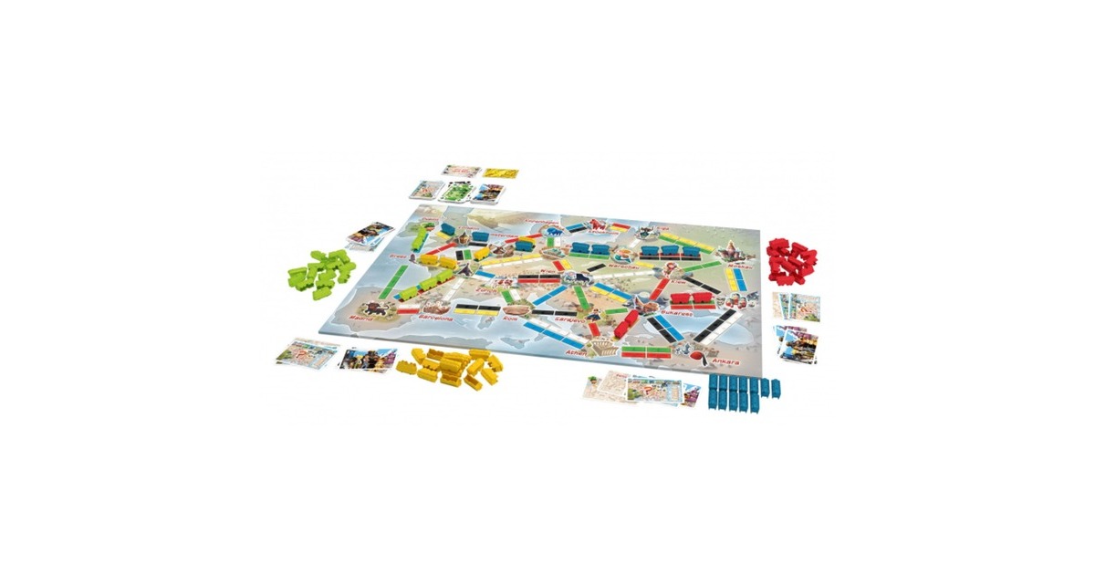 Asmodee Zug um Zug - Meine erste Reise, Brettspiel