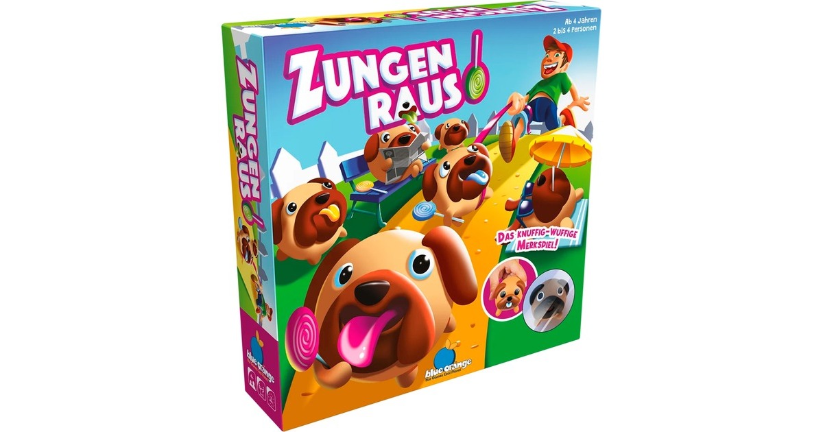 Asmodee Zungen Raus!, Brettspiel