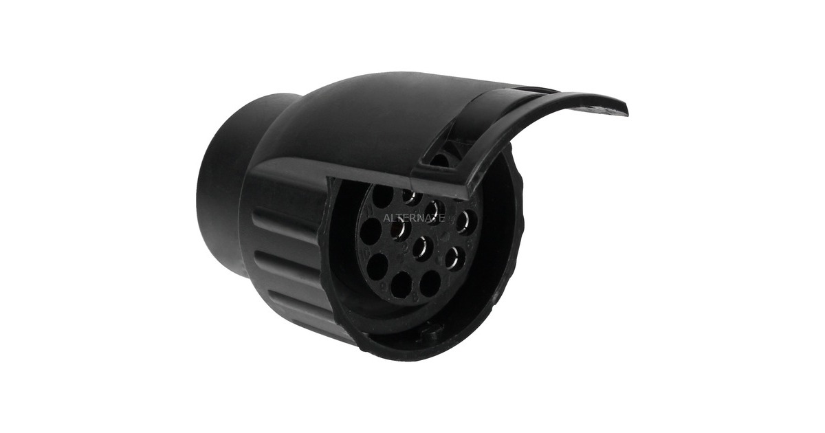 13-polig, 12Volt Strada(schwarz, für Anhängerkupplung)