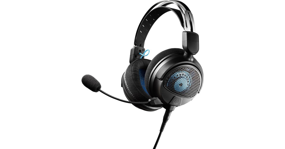 Audio-Technica ATH-GDL3BK, Gaming-Headset(schwarz, 3,5 mm Klinke)