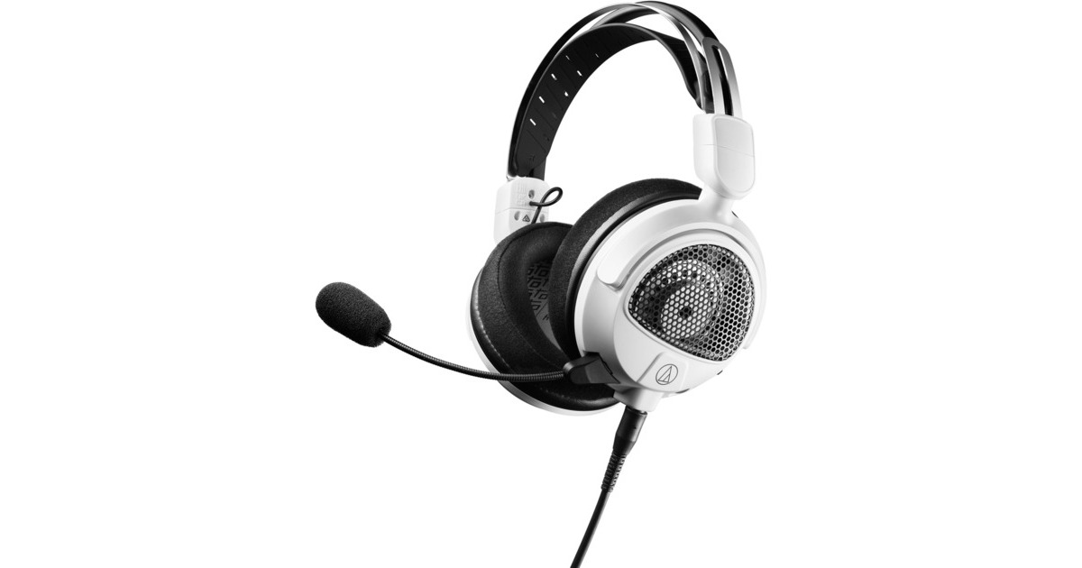 Audio-Technica ATH-GDL3WH, Gaming-Headset(weiß, 3,5 mm Klinke)