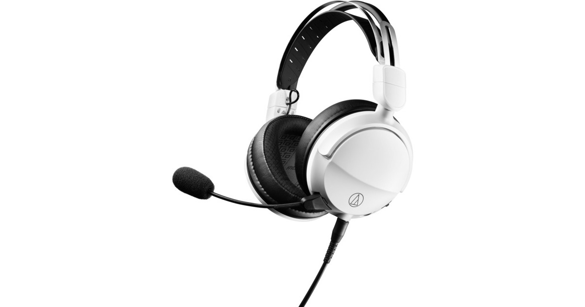 Audio-Technica ATH-GL3WH, Gaming-Headset(weiß, 3,5 mm Klinke)