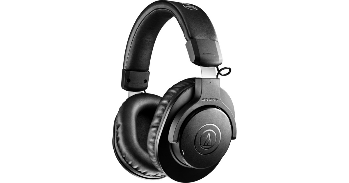 Audio-Technica ATH-M20XBT, Kopfhörer(schwarz, USB-C, 3.5 mm Klinke)