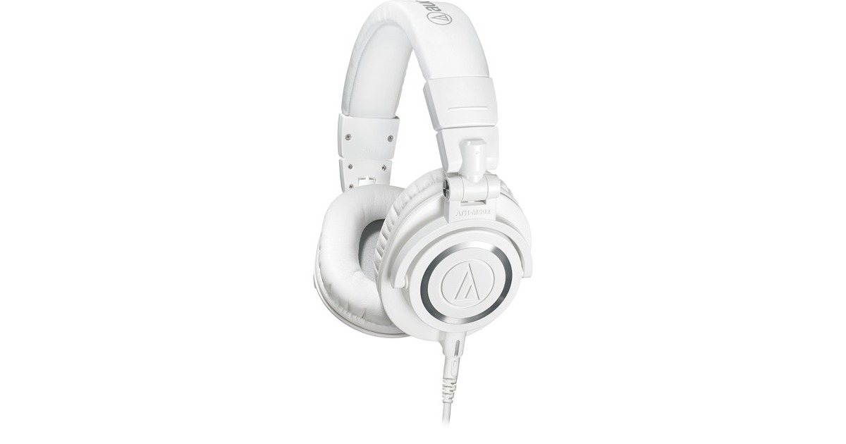 Audio-Technica ATH-M50XWH, Kopfhörer(weiß, Klinke)