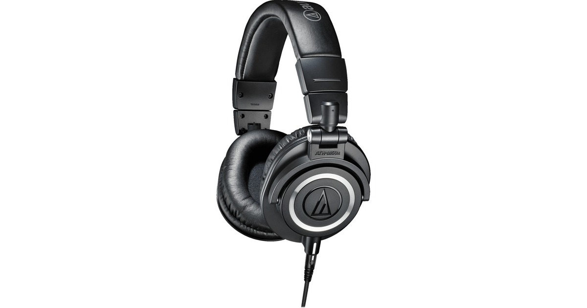 Audio-Technica ATH-M50X, Kopfhörer(schwarz, Klinke)