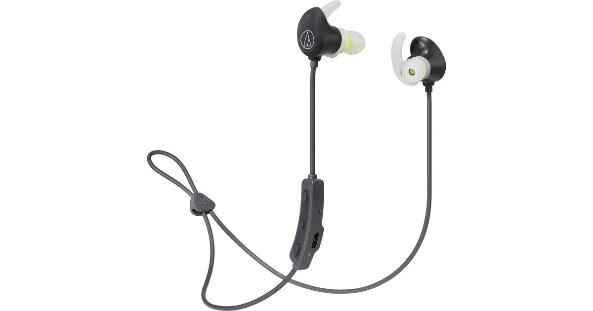 Audio-Technica ATH-SPORT60BT, Kopfhörer(schwarz, Bluetooth, USB-C)