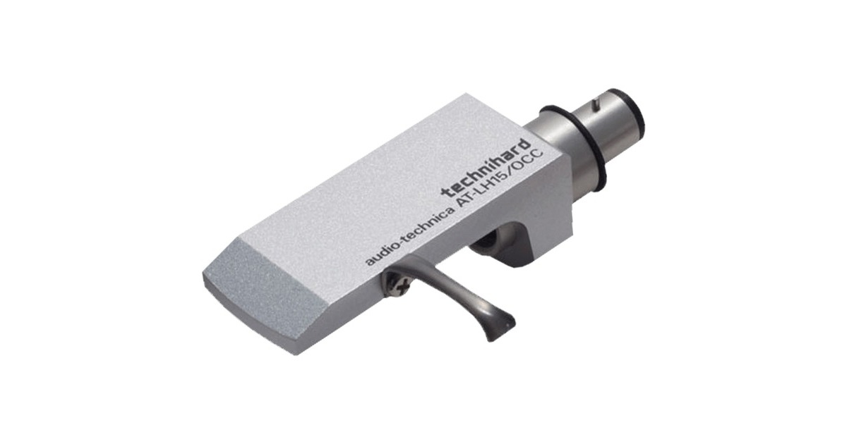 Audio-Technica AT-LH15/OCC, Headshell(silber, Universelles ½"-Headshell, 15 g)