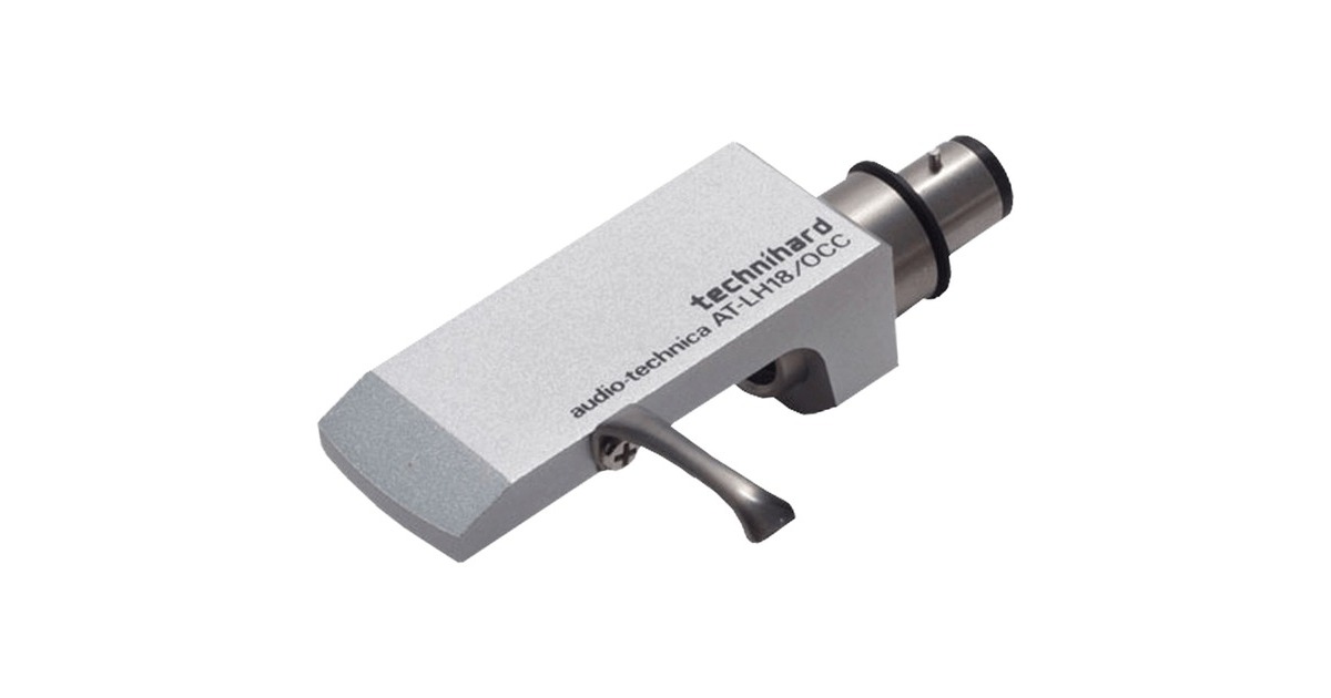 Audio-Technica AT-LH18/OCC, Headshell(silber, Universelles ½"-Headshell, 18 g)