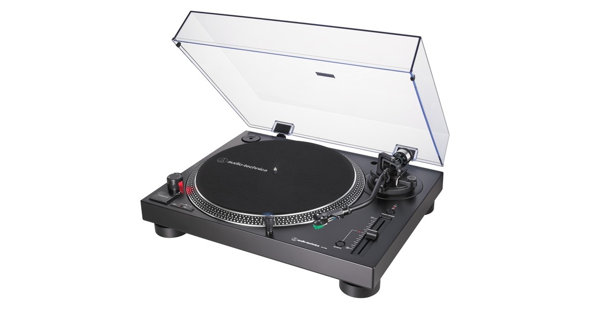 Audio-Technica AT-LP120XUSBBK, Plattenspieler(schwarz)